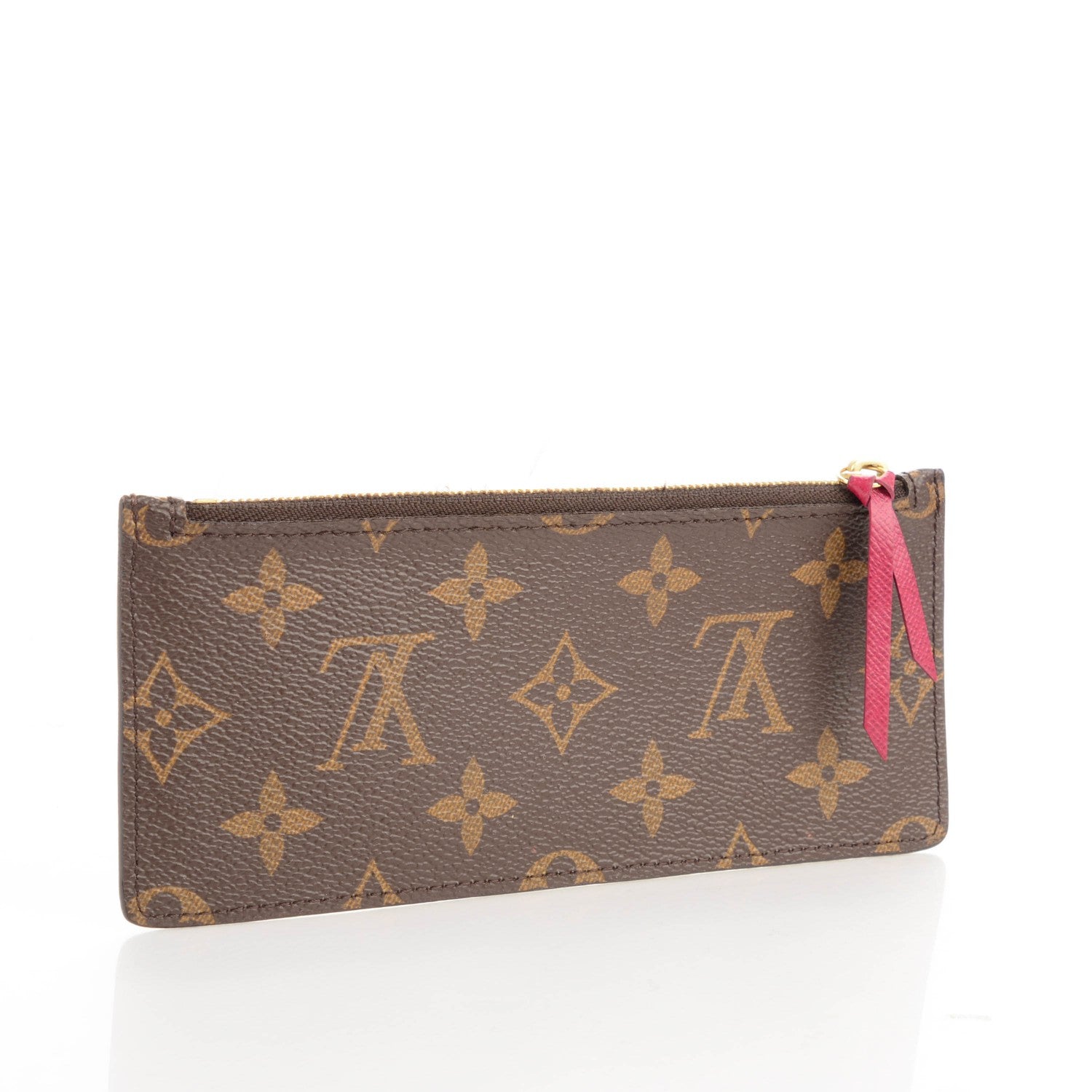 Louis Vuitton Monogram Felicie Chain Wallet Zippered Insert 3 of 7