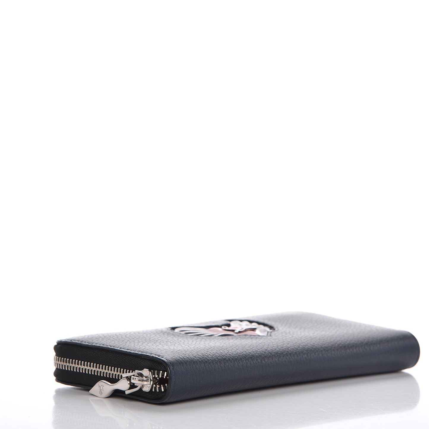 Calfskin Mexiloubi Panettone Zip Around Wallet Nuit