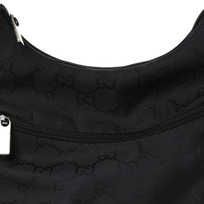 Gucci Nylon Hobo Monogram Small  Black 8 of 10