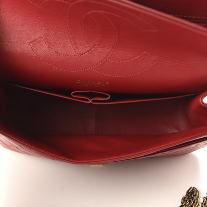 Chanel Aged Calfskin Quilted 2.55 Reissue 227 Flap Red 5 of 11