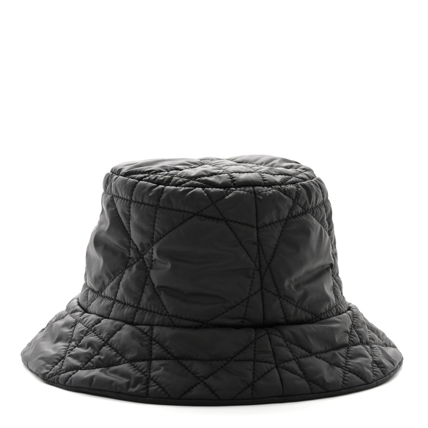 Nylon Cannage Bucket Hat 59 Black