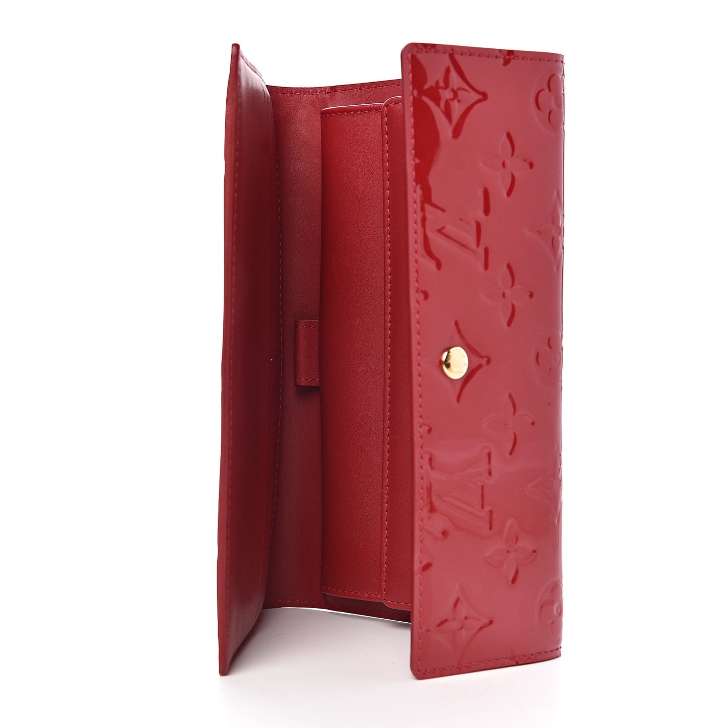 Vernis Porte Tresor International Wallet Pomme D'Amour