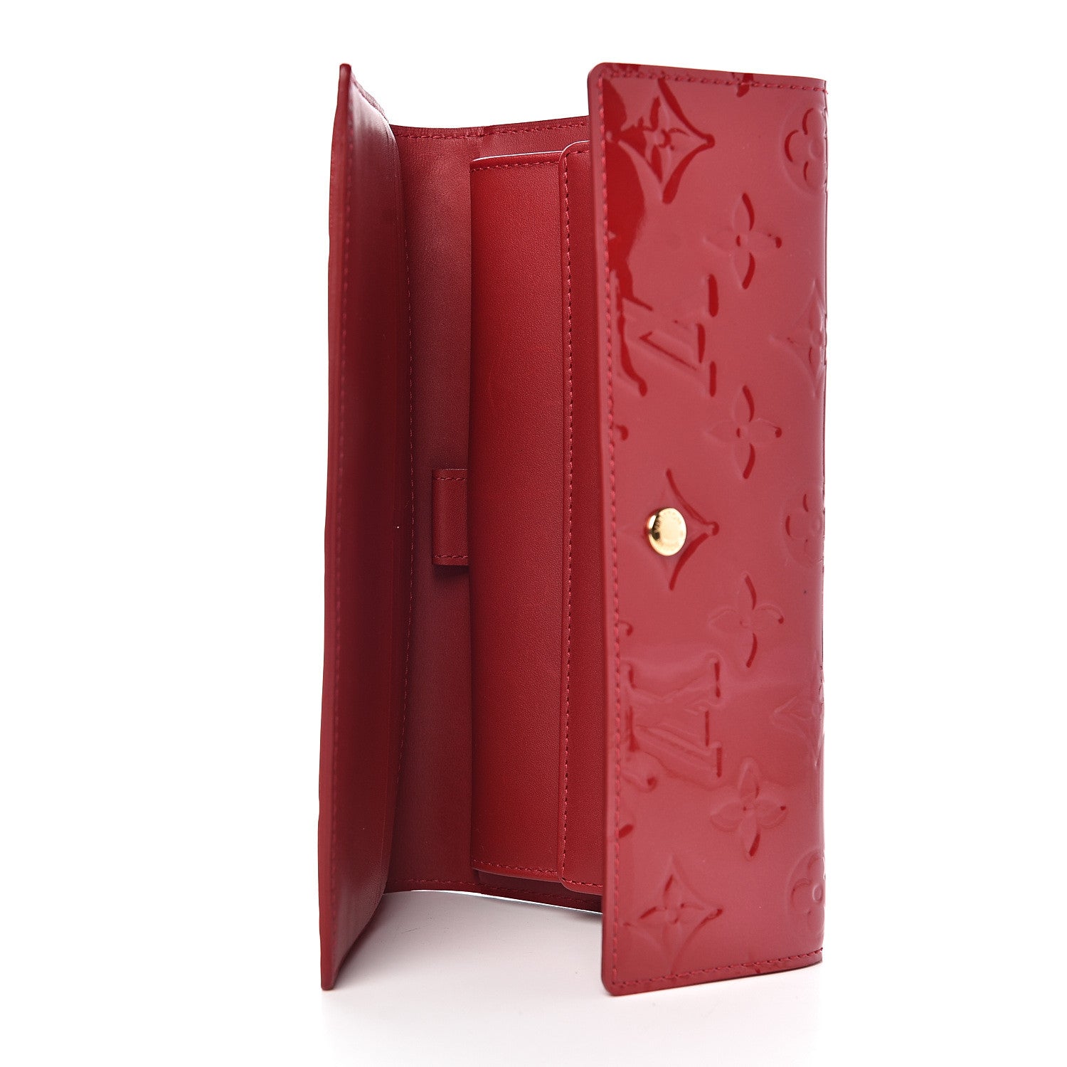 Louis Vuitton Vernis Porte Tresor International Wallet Pomme D'Amour 5 of 7