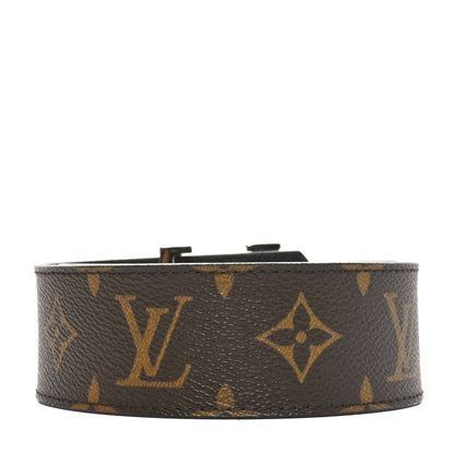 Louis Vuitton Monogram Calfskin 40mm LV Initiales Reversible Belt 110 44 Black 2 of 5