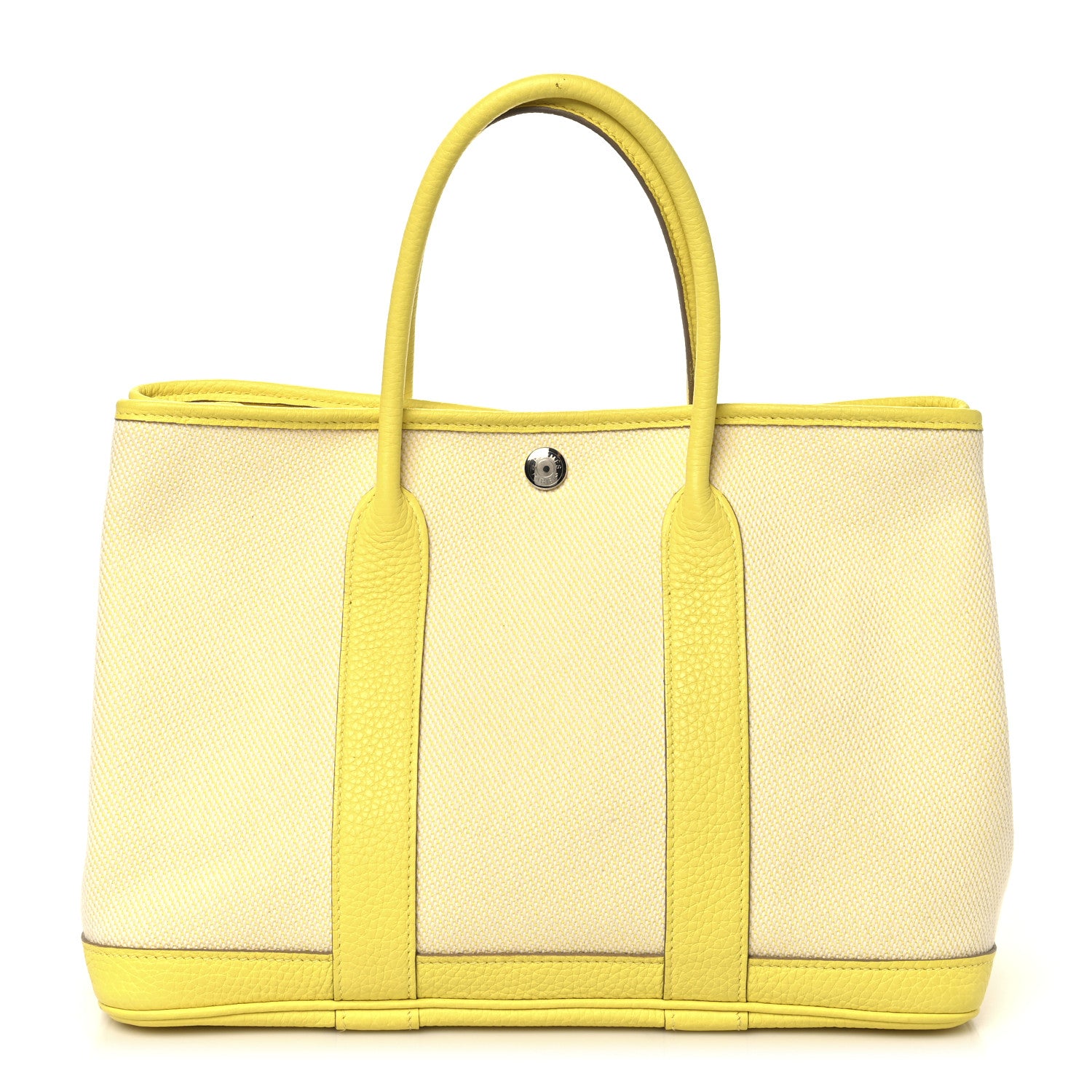 Hermes Toile Negonda Garden Party 30 TPM Ecru Citron Lime 1 of 9