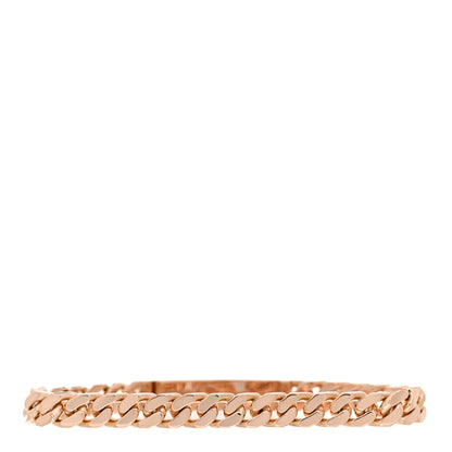 Hermes 18K Rose Gold Diamond PM Kelly Chaine Bracelet ST 2 of 3