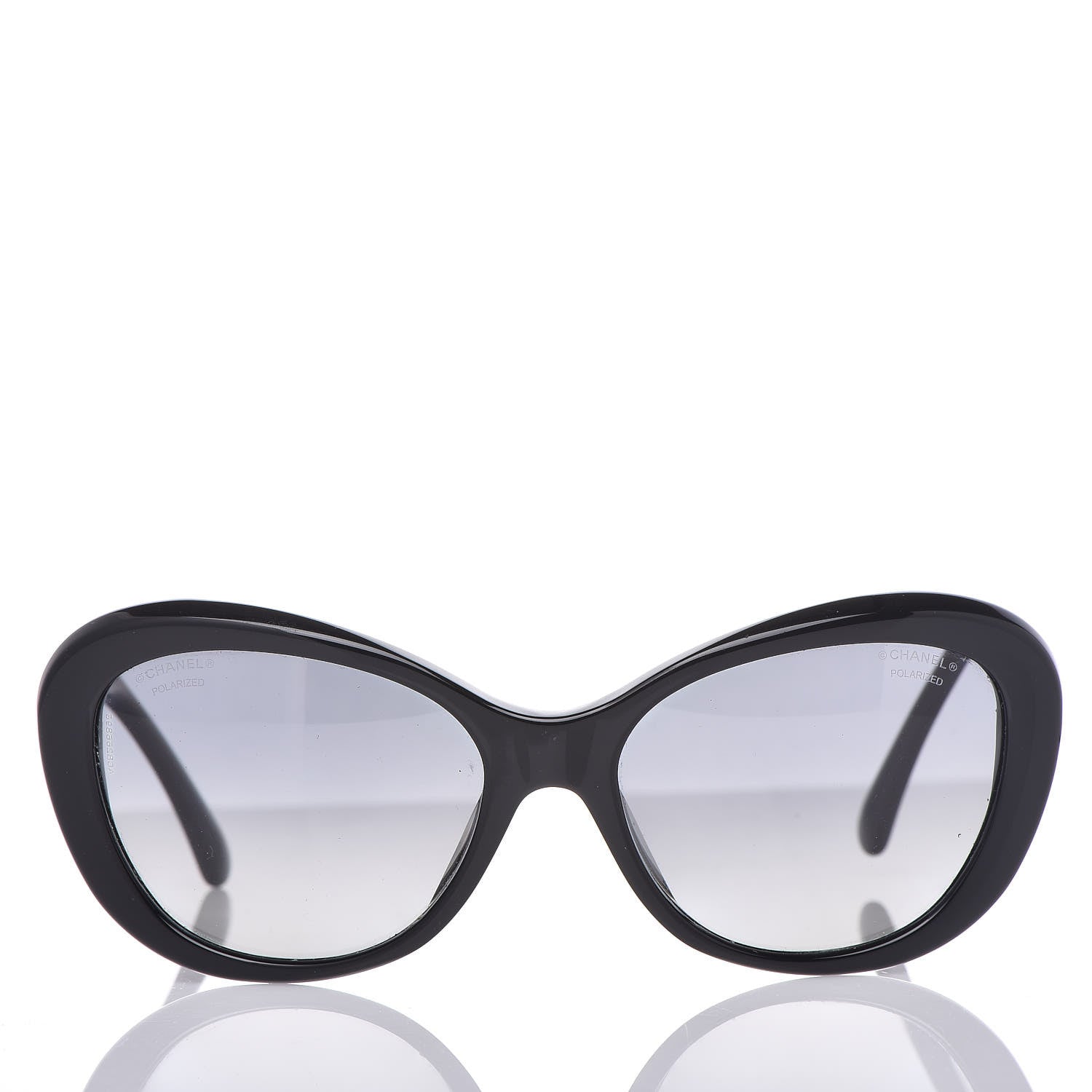 Chanel Cat Eye Sunglasses 5246-A Black 2 of 6