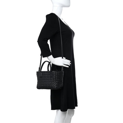 Bottega Veneta Nappa Intrecciato Mini Cabat Black 2 of 8