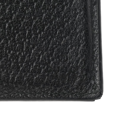 Gucci Calfskin Bee Bi-Fold Wallet Black 6 of 8