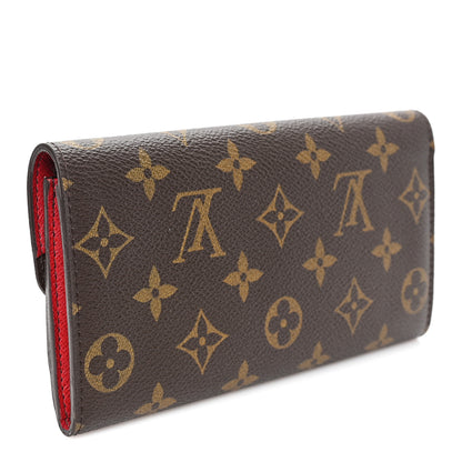 Louis Vuitton Monogram Emilie Wallet Fuchsia 3 of 6