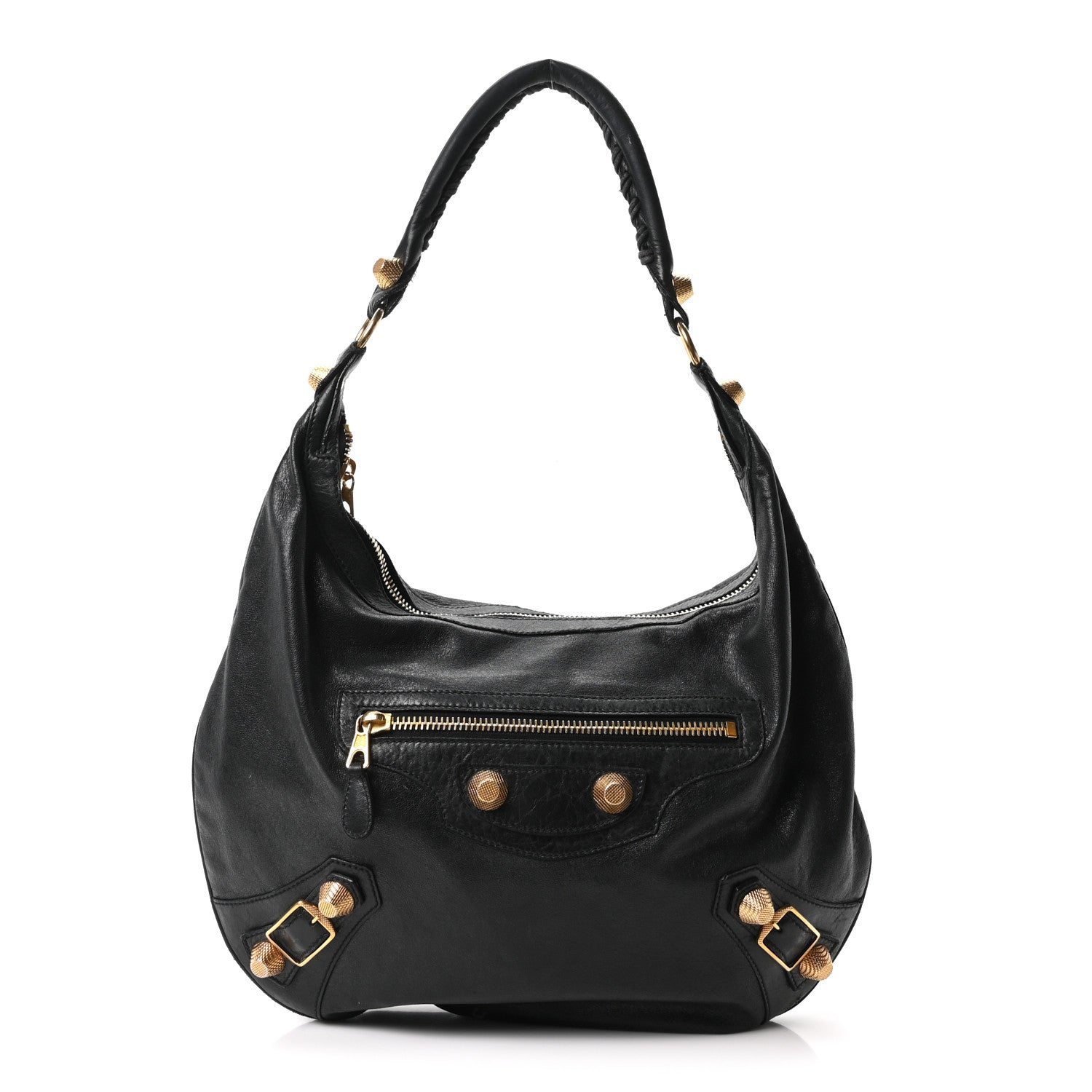 Balenciaga Chevre Giant 21 Gold Hardware Hobo  Black 1 of 10