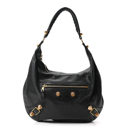Balenciaga Chevre Giant 21 Gold Hardware Hobo  Black 1 of 10