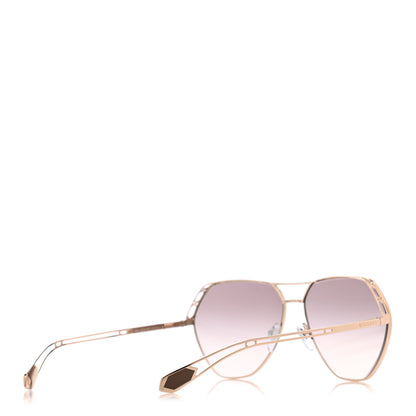 Bulgari 6098-B Sunglasses Pink Gold 4 of 7