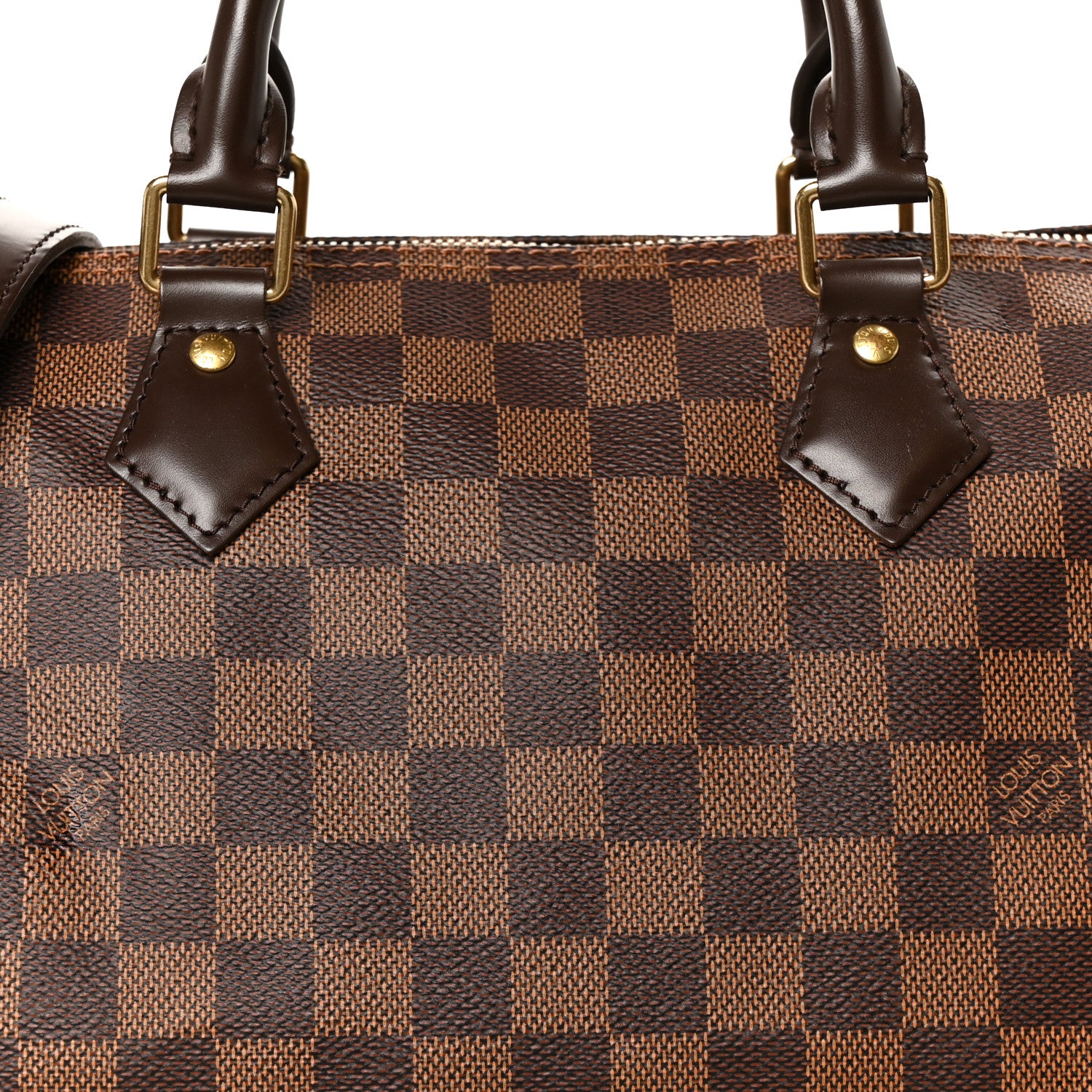 Louis Vuitton Damier Ebene Speedy Bandouliere 35 9 of 12