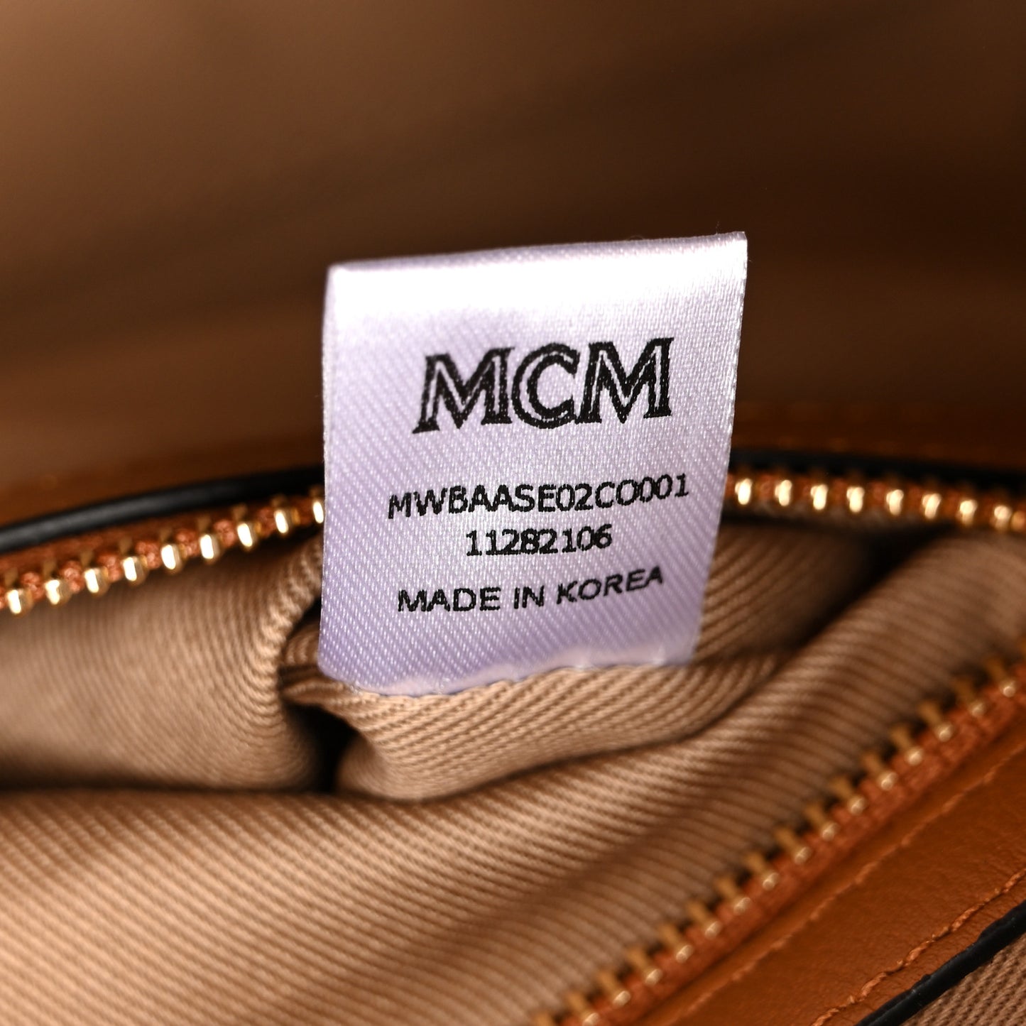 Visetos Small Essential Boston Bag Cognac