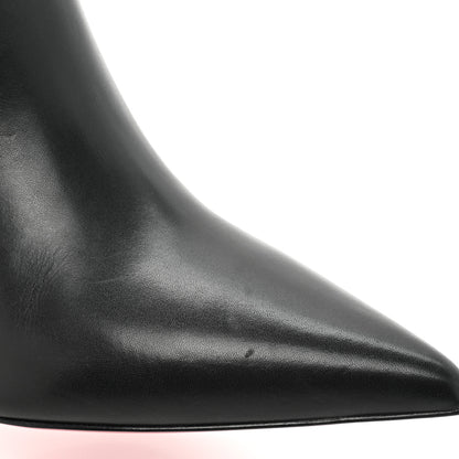 Christian Louboutin Calfskin Spikita Booty 85 Ankle Boots 37 Black 12 of 12
