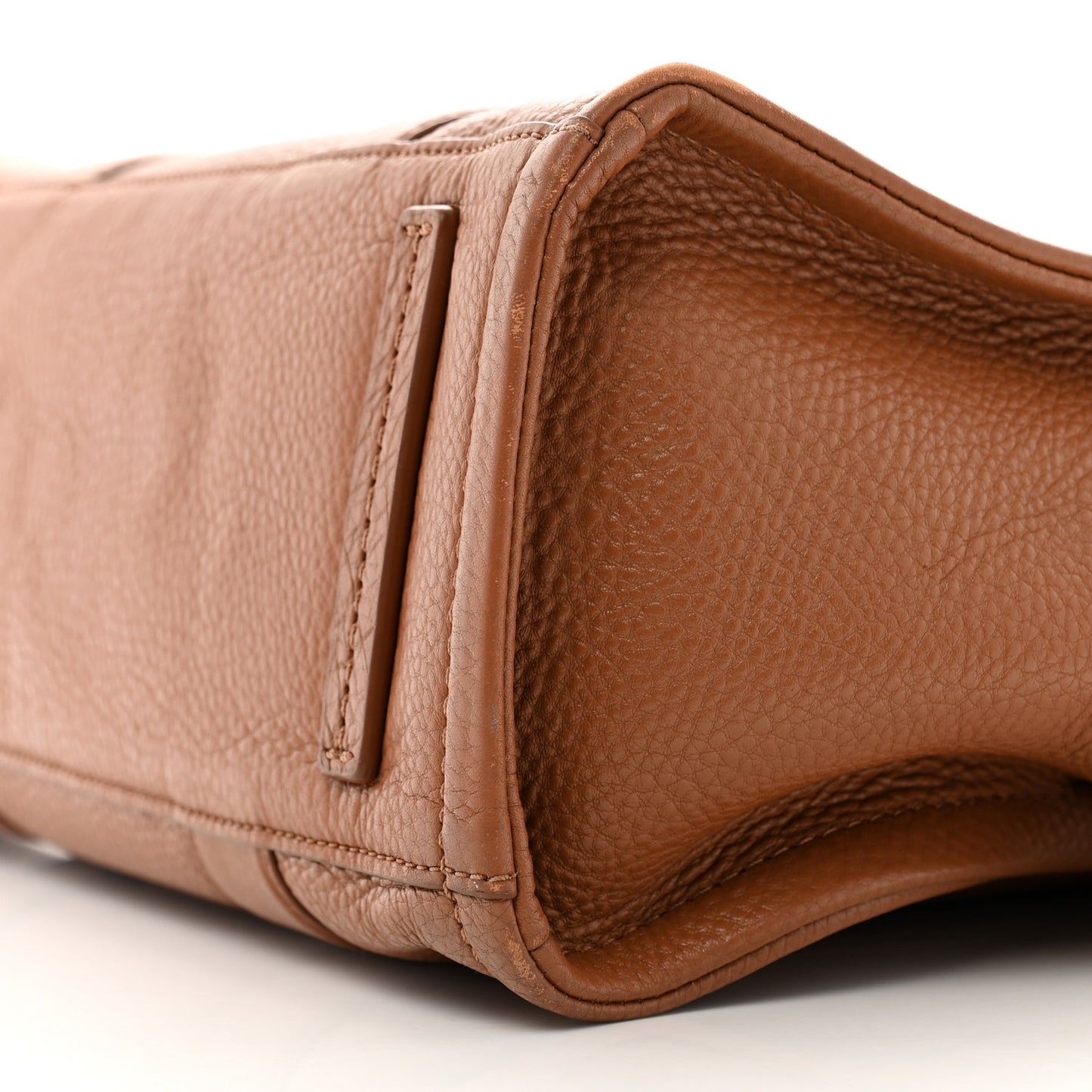 Grained Calfskin Medium The Tote Bag Argan Oil