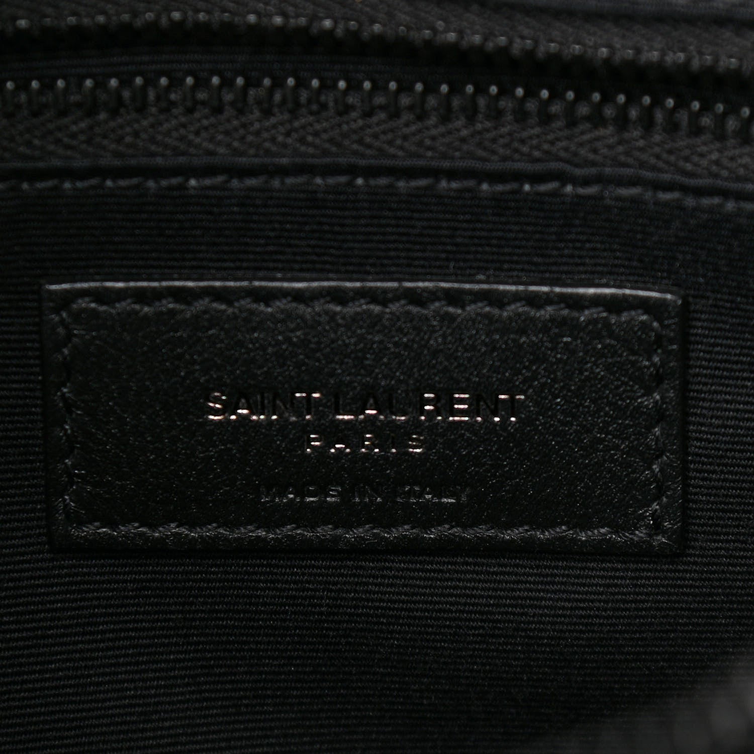 Saint Laurent Calfskin Y Quilted Monogram Medium Loulou Chain Satchel Black 5 of 8