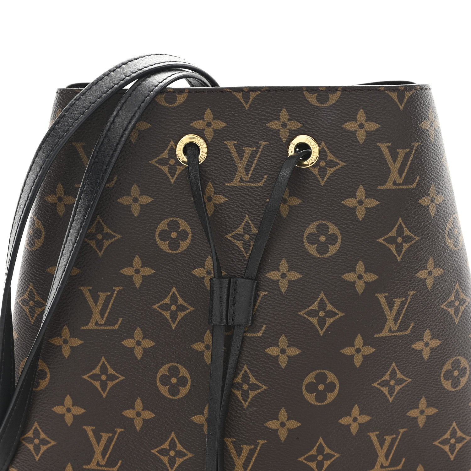 Louis Vuitton Monogram Neonoe MM Black 8 of 10