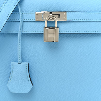 Hermes Epsom Kelly Sellier 25 Celeste 7 of 10