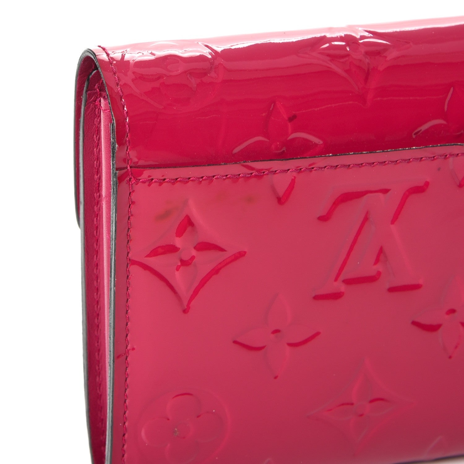 Louis Vuitton Vernis Sarah Wallet NM Rose Indien 10 of 13