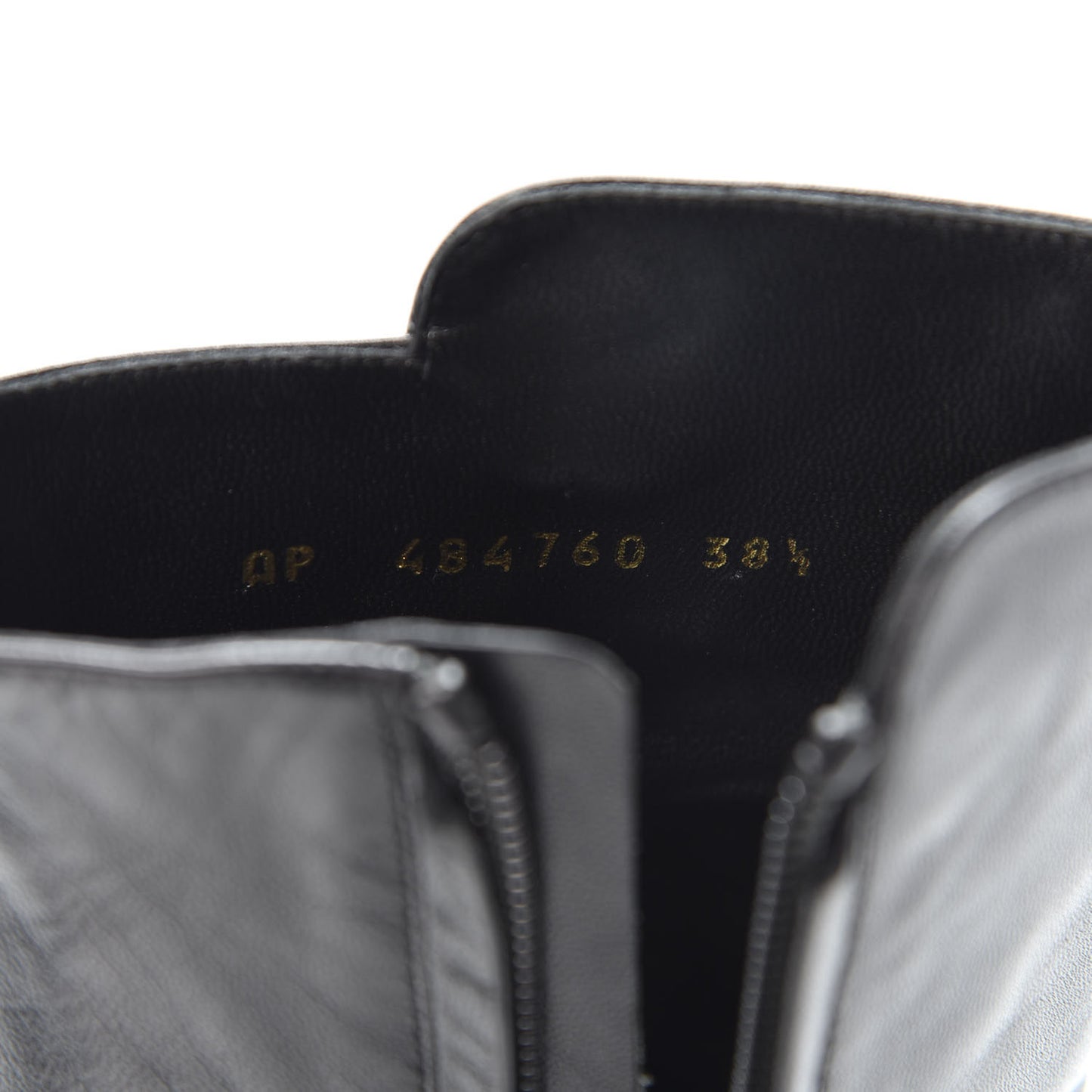 Nappa Tribute Platform Ankle Boots 38.5 Black