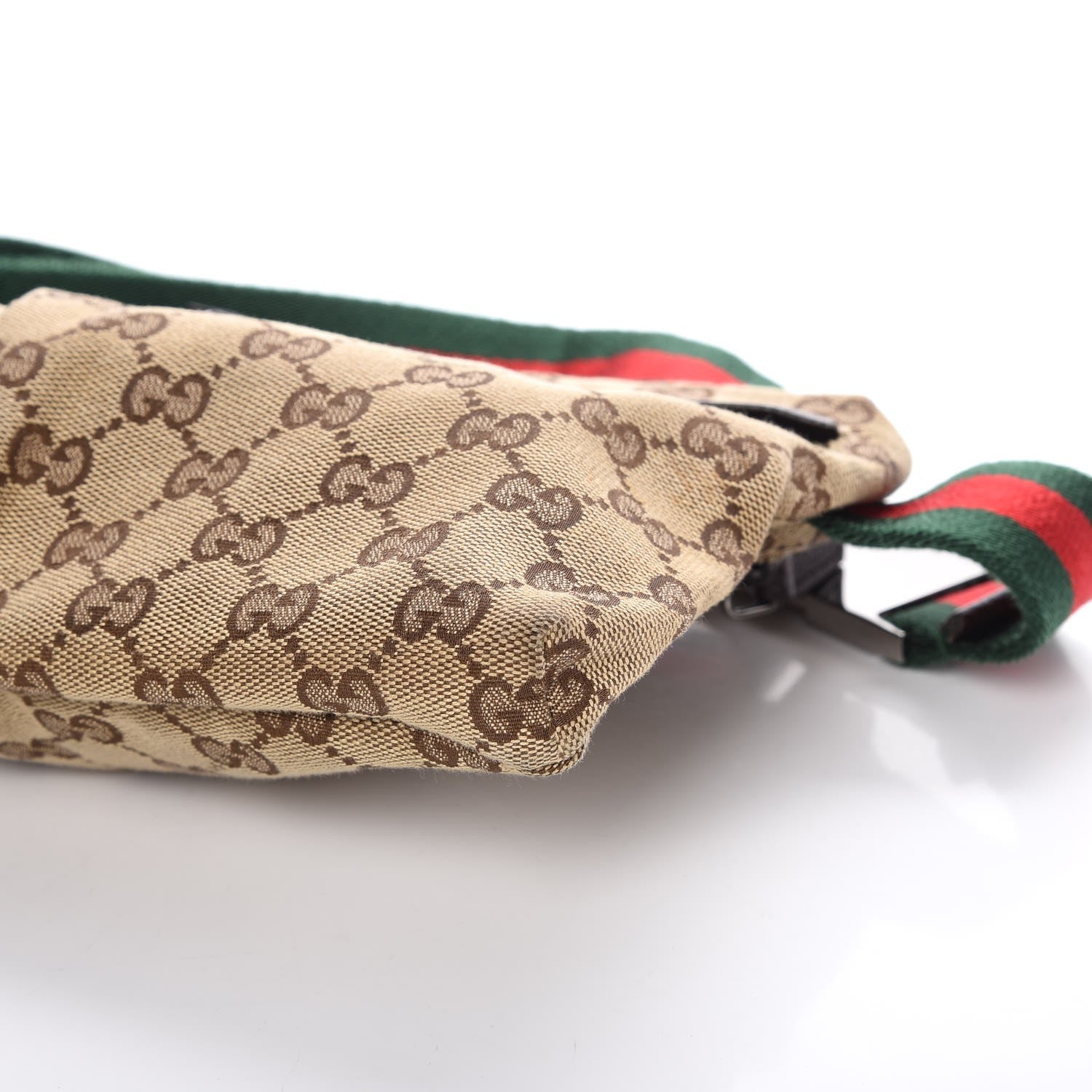 Gucci Monogram Web Belt Bag Dark Brown 10 of 10