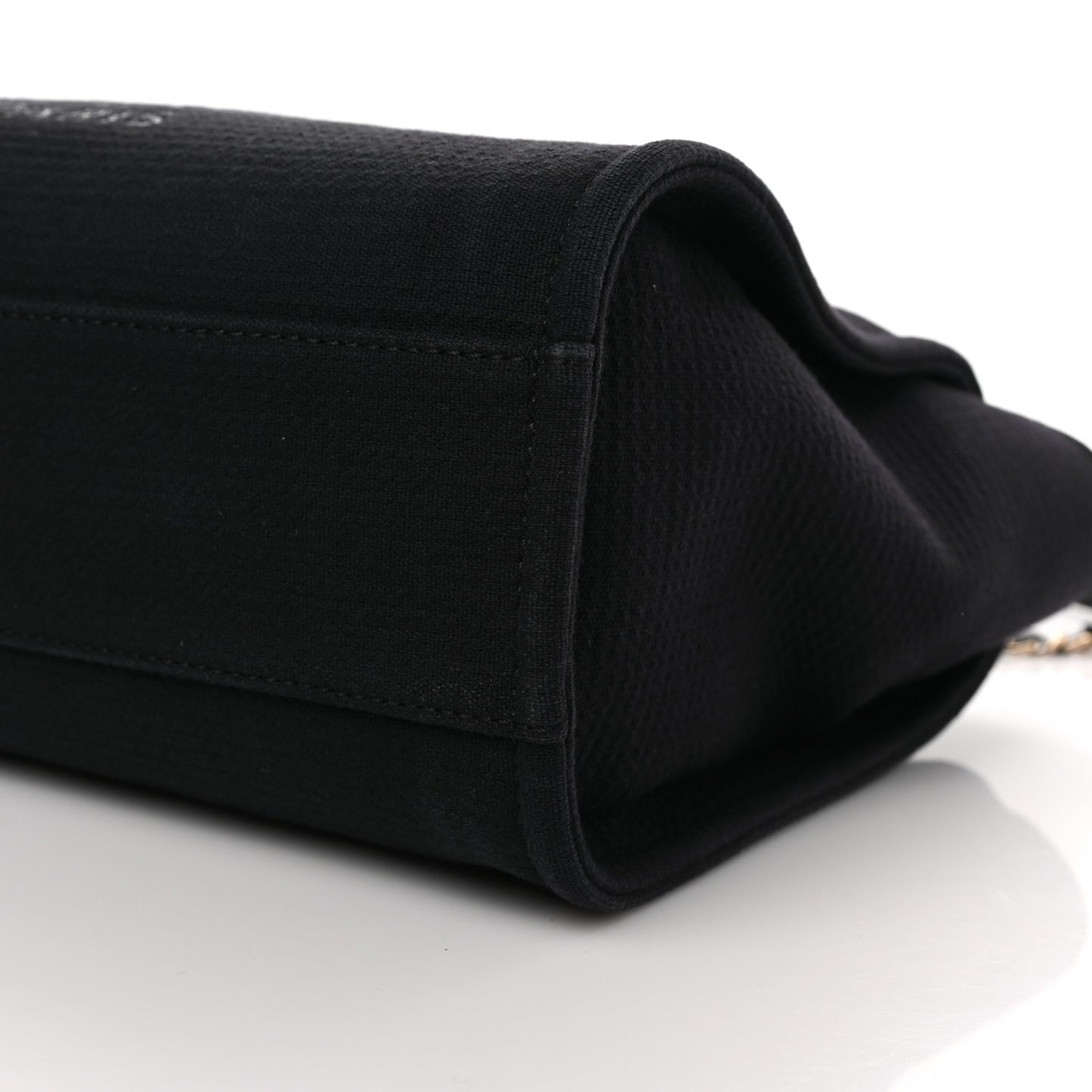 Mixed Fibers Small Deauville Tote Black