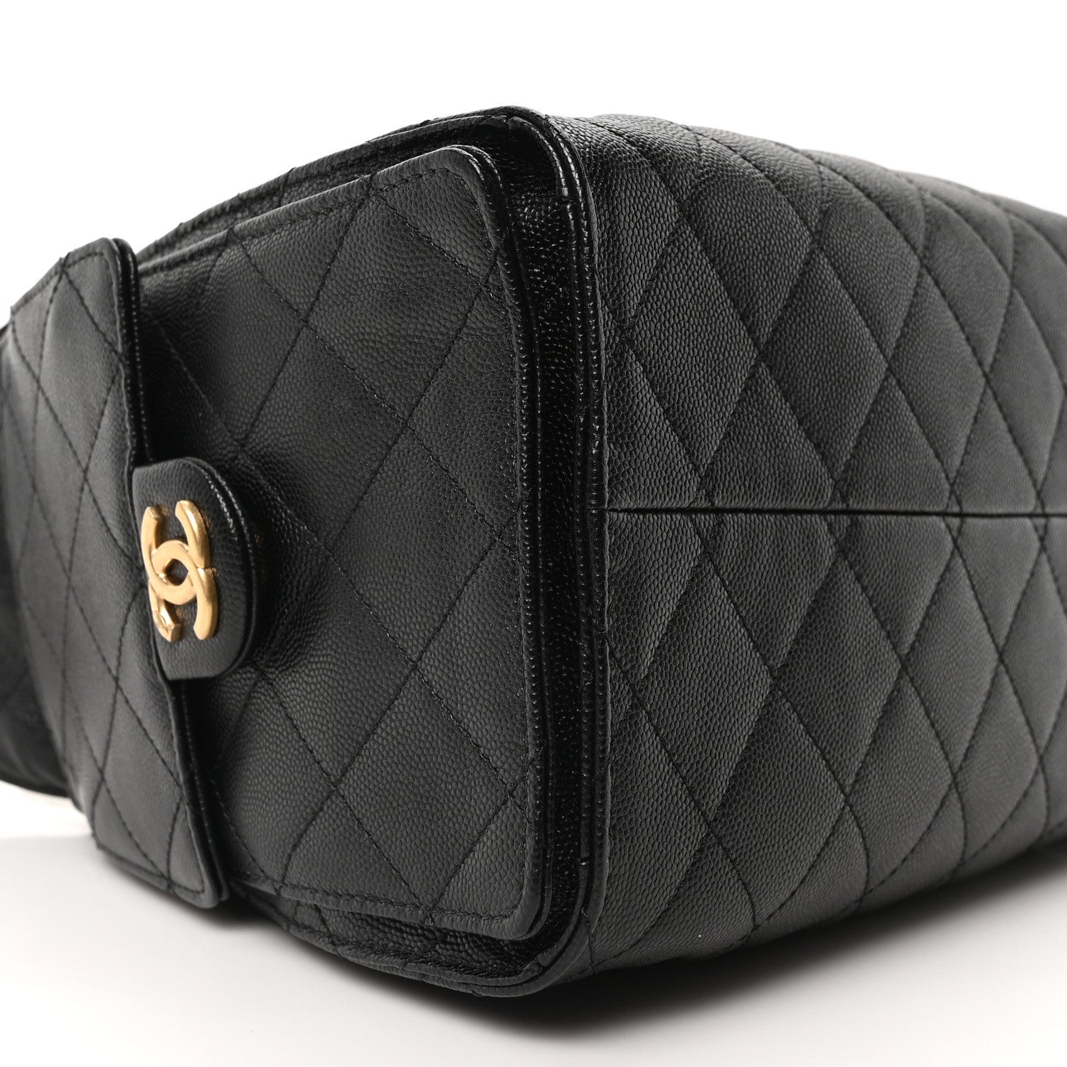 Chanel Caviar Quilted Small Chanel 25 Handbag Black 9 of 10