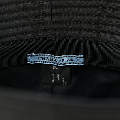 Prada Nylon Bucket Hat M Black 7 of 8