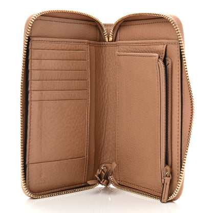 Gucci Calfskin Medium Soho Zip Around Wallet Camelia 5 of 7
