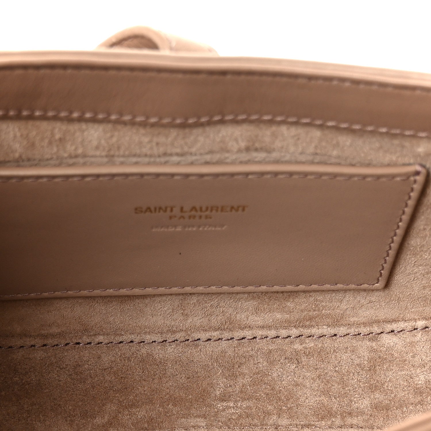 Saint Laurent Smooth Calfskin Le 5 A 7 Mini Hobo Rosy Sand 5 of 10