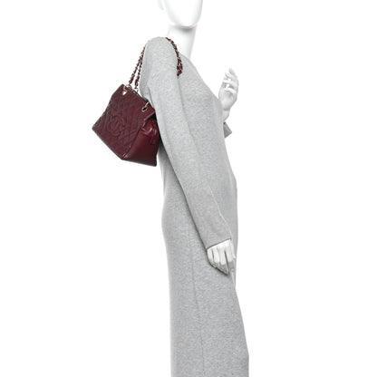 Chanel Caviar Quilted Petit Timeless Tote PTT Burgundy 2 of 10