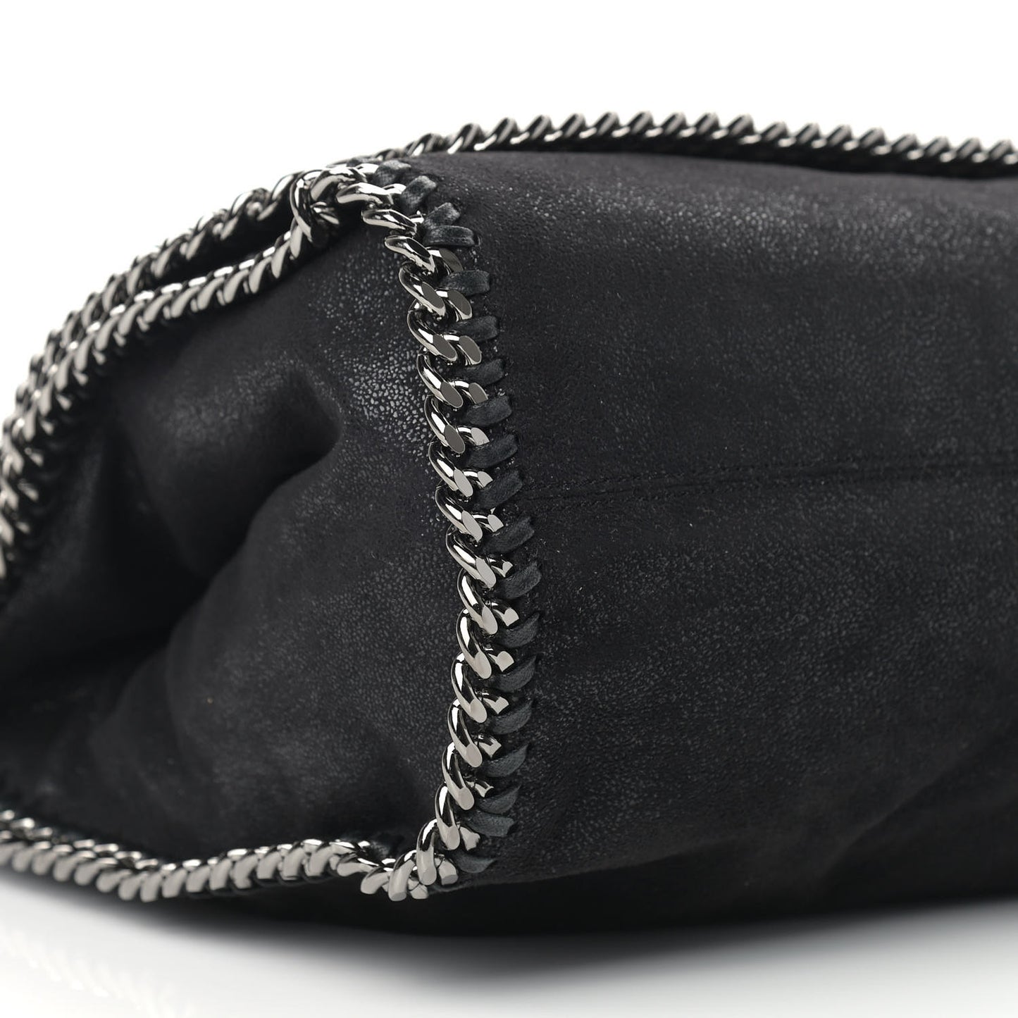Shaggy Deer Falabella Top Handle Shoulder Bag Black