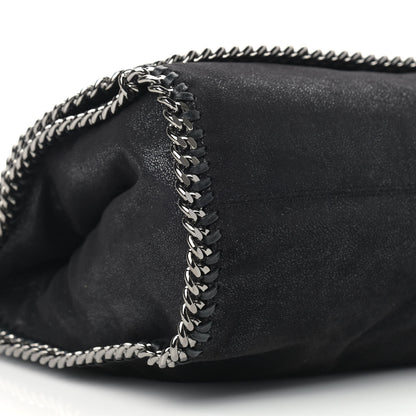 Stella McCartney Shaggy Deer Falabella Top Handle Shoulder Bag Black 5 of 11
