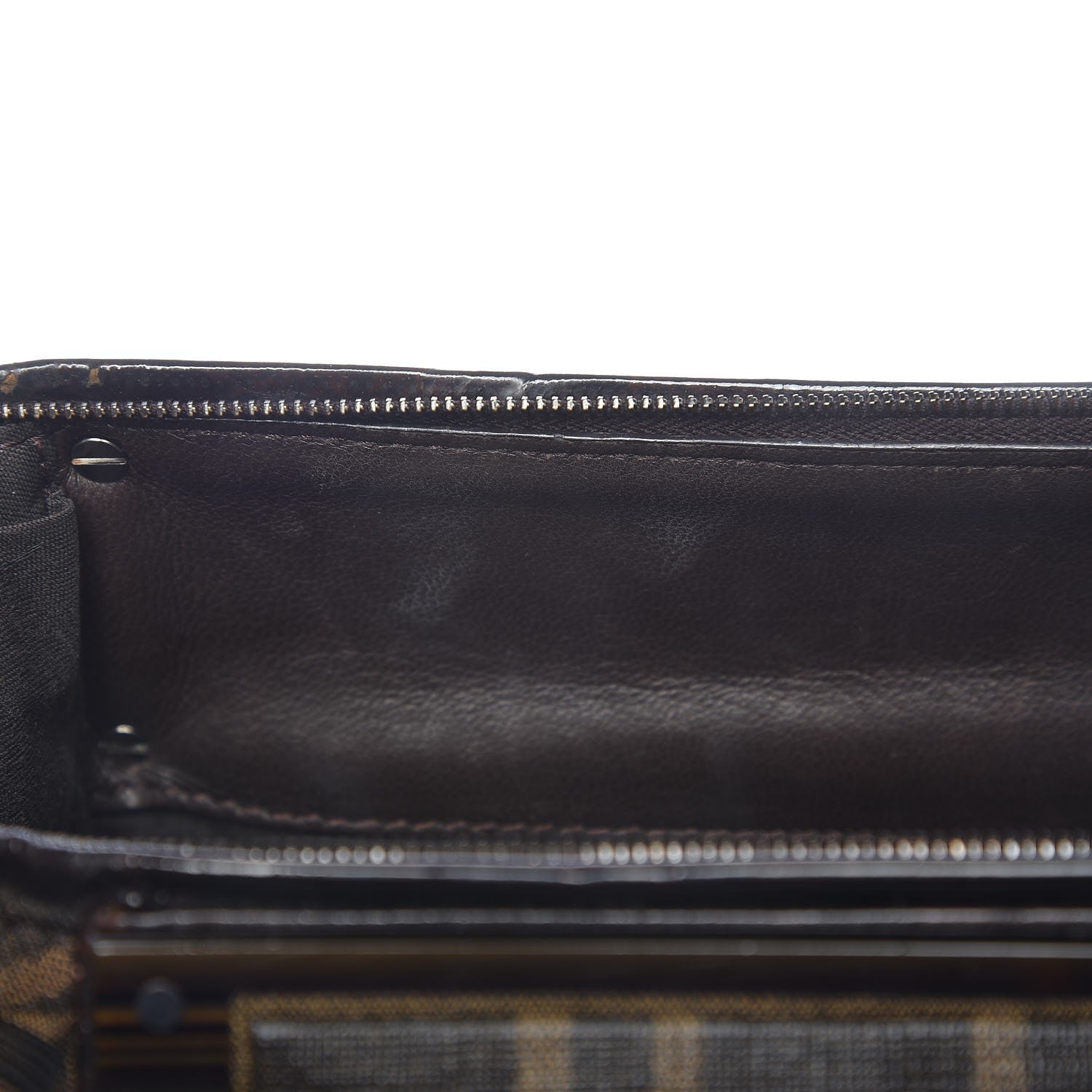 Fendi Patent Zucca To You Satchel Tobacco 8 of 15