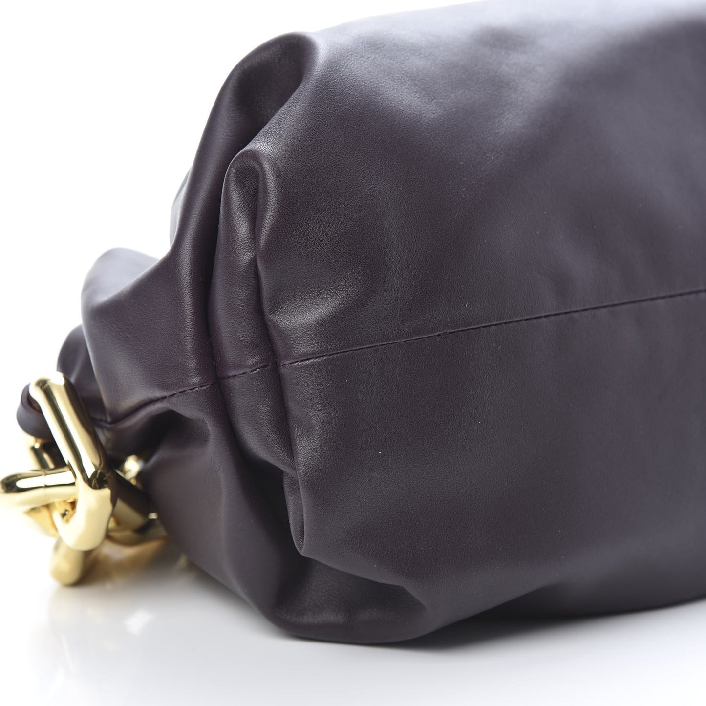 Calfskin The Pouch Chain Grape