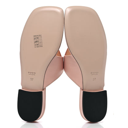 Gucci Malaga Kid Blondie Thong Sandals 37 Perfect Pink 5 of 7