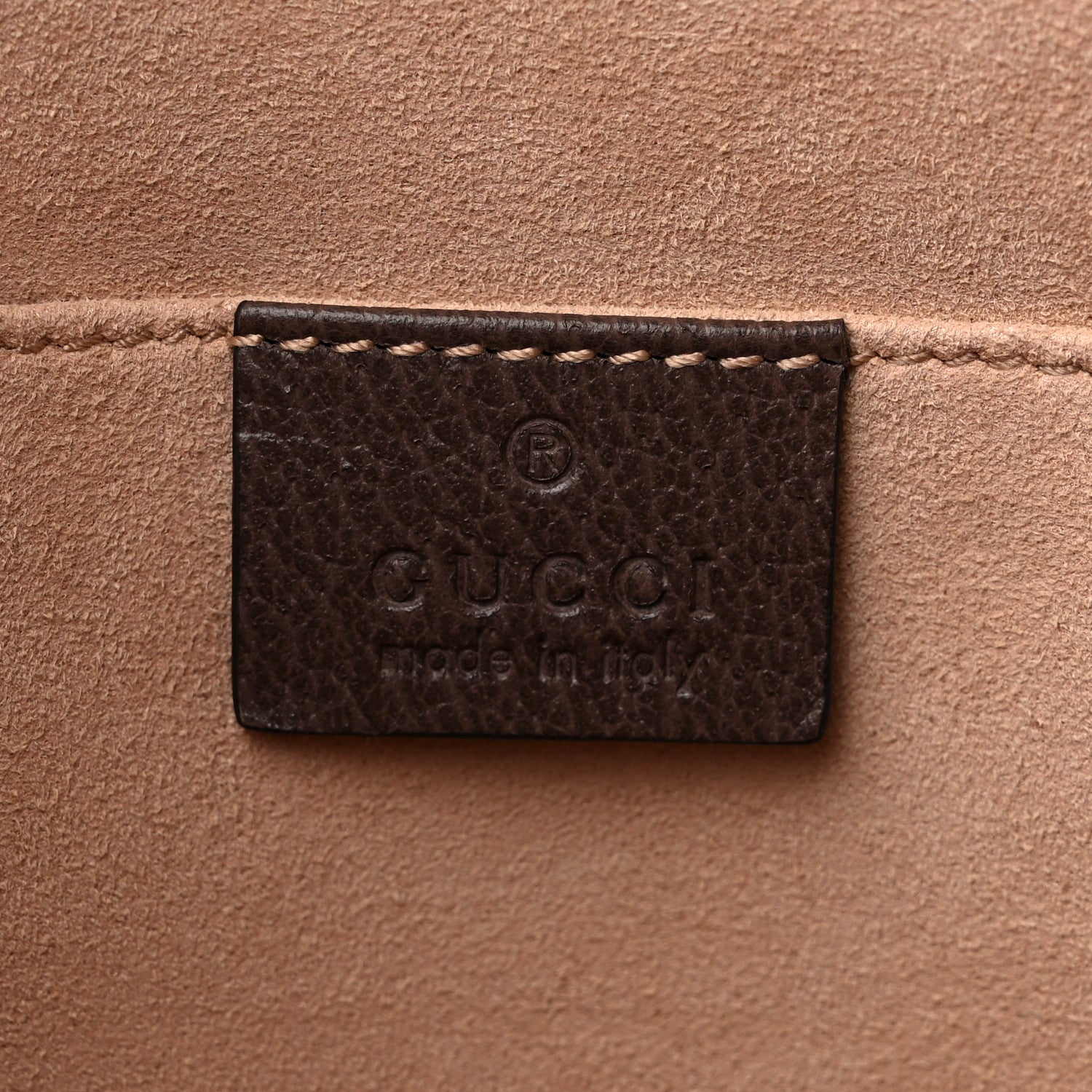 Gucci GG Supreme Monogram Web Ophidia Pouch Brown 6 of 9