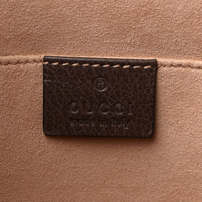Gucci GG Supreme Monogram Web Ophidia Pouch Brown 6 of 9
