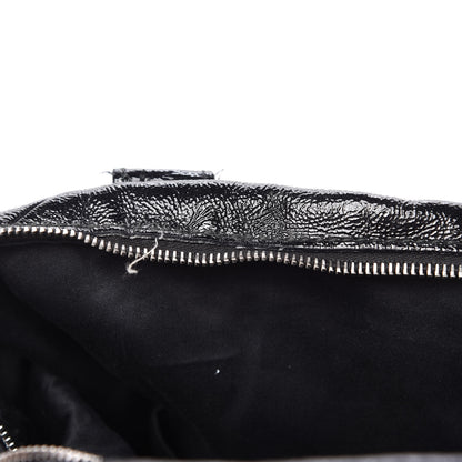 Saint Laurent Textured Patent Medium Easy Y Bag Black 12 of 16
