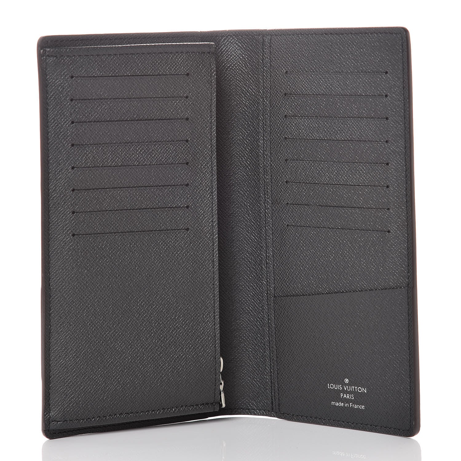 Louis Vuitton Taiga Stripe Brazza Wallet Ardoise 5 of 7