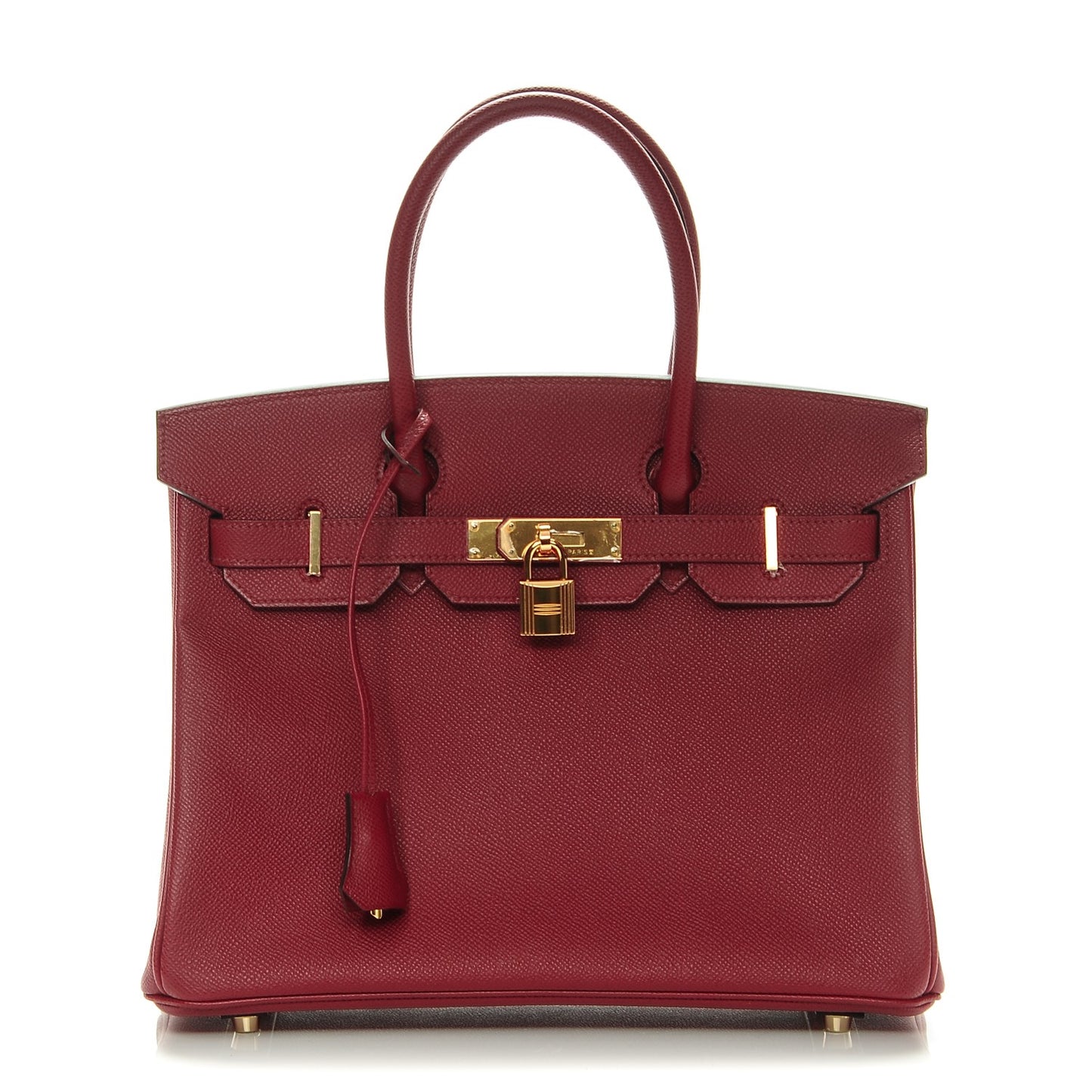 Epsom Birkin 30 Rouge Grenat