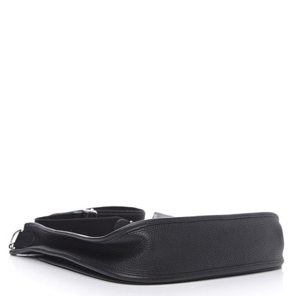 Hermes Taurillon Clemence Evelyne III PM Black 4 of 10