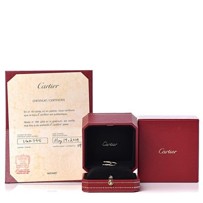 Cartier 18K Yellow Gold Small Juste Un Clou Ring 51 5.75 6 of 6