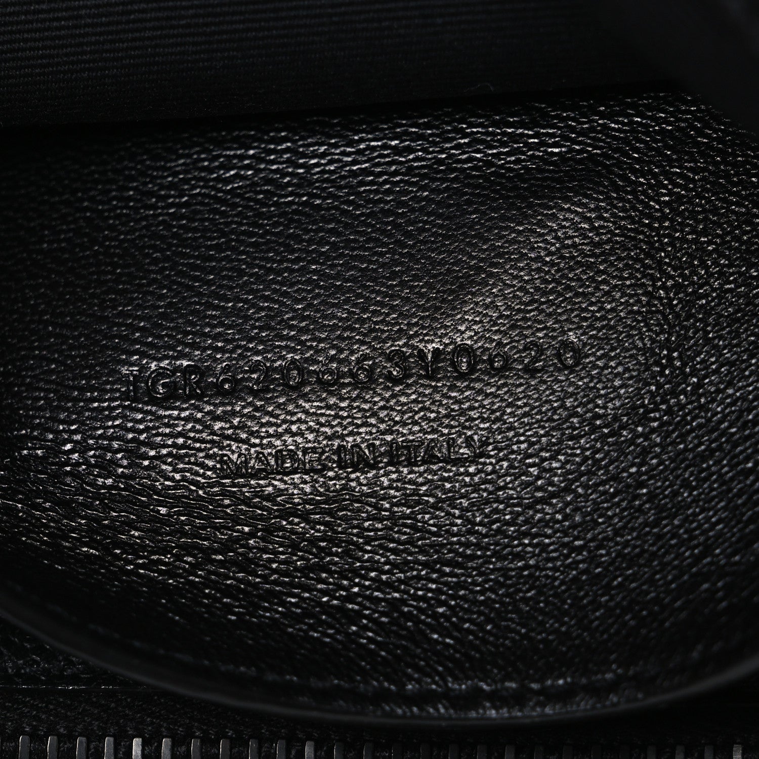 Saint Laurent Grain De Poudre Medium West Hollywood Monogram Fold-Over Bag Black 7 of 11