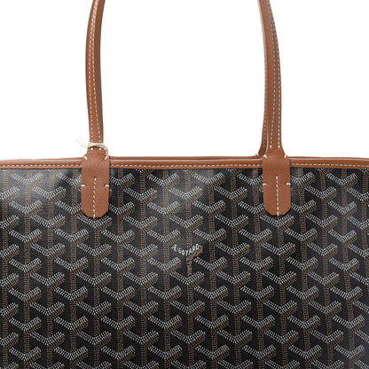 Goyard Goyardine Artois PM Black Gold 10 of 10