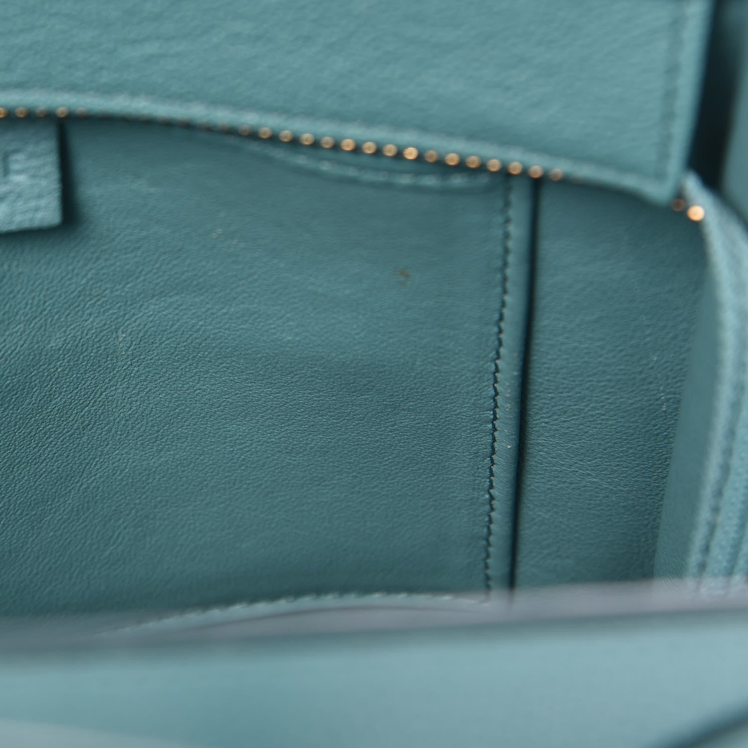 Celine Goatskin Nano Luggage Antarctic 10 of 10