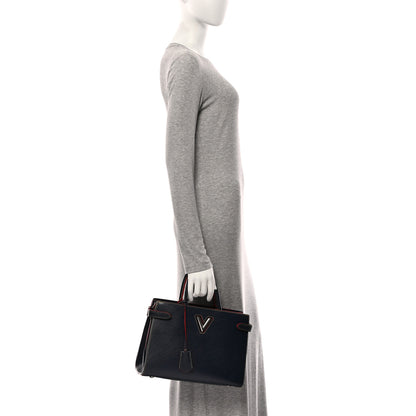Louis Vuitton Epi Twist Tote Indigo 2 of 10