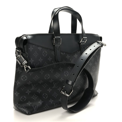 Louis Vuitton Monogram Eclipse Explorer Briefcase 3 of 8